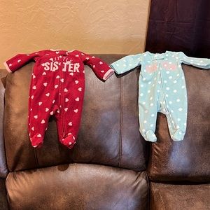 Baby girl sleepers